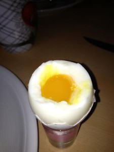 ein perfektes Frühstücksei